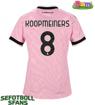 Juventus Teun Koopmeiners #8 Bortatröja Kvinnor 2026-27 Kortärmad